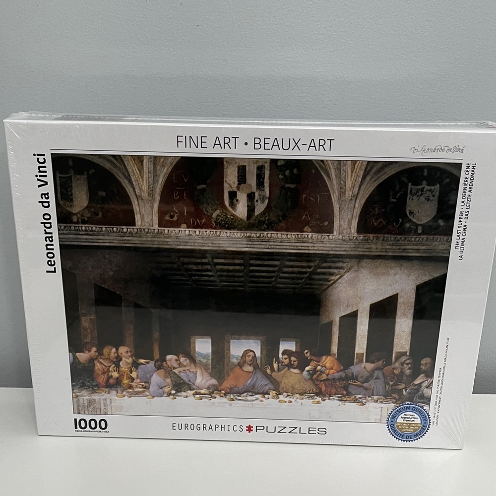1000-Piece Puzzle of The Last Supper